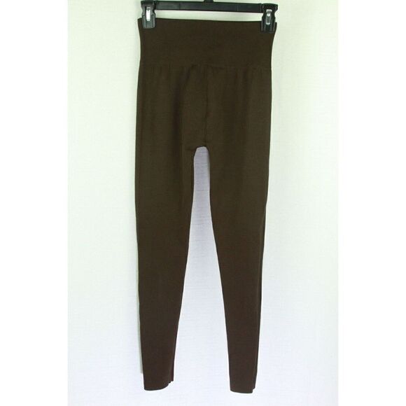 Streetwear Society Ribbed Leggings Brown Ankle Length Womens Small - Picture 6 of 6